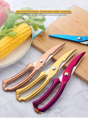 Kitchen Scissors Heavy Duty Stainless Steel Chef Knife Chicken Scissors