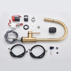 Pull Out Touch Sensor Kitchen Faucet 360 Rotation Smart Kitchen Tap