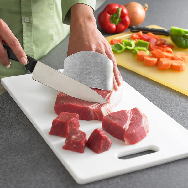 Stainless Steel Cutting Hand Guard Finger Safety Protector for Slicing