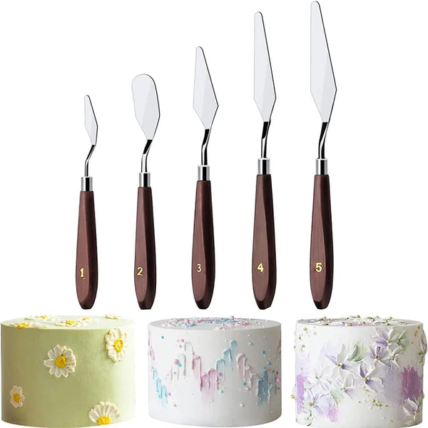 Cake Cream Spatula Set Stainless Steel Painting Kit Cake Knife Cake