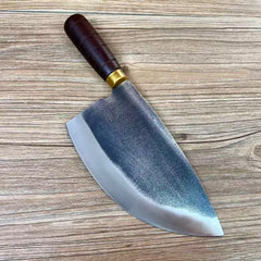 Chopper Knife Spring Steel Blade Butcher Chopping Forged Kitchen Knives