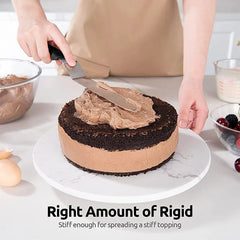 Cake Offset Spatula Stainless Steel Icing Spatula Handle Cake Spatula