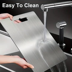Stainless Steel Panel and Chopping Board Kitchen Household Thickened
