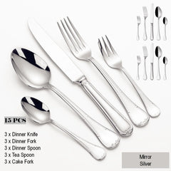 Gold Plated Stainless Steel Cutlery Set Elegant Gold Cutlery Safe