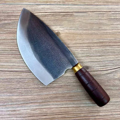 Chopper Knife Spring Steel Blade Butcher Chopping Forged Kitchen Knives