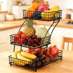 Fruit Basket Vegetable Basket Kitchen Countertop Storage Basket