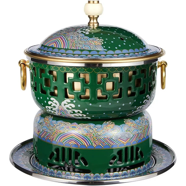 Chinese Copper Hot Pot Traditional Copper Hotpot Cooking Pot