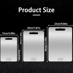 Stainless Steel Panel and Chopping Board Kitchen Household Thickened