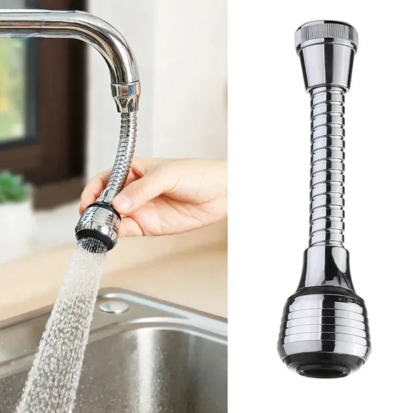 360 Rotatable Bubbler High Pressure Faucet Extender Water Gadgets