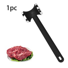 Home Stainless Steel Meat Hammer Double Meat Tenderizer Tool