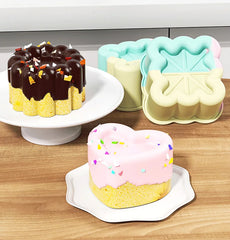 Silicone Dessert Mold Food Grade Non Stick Baking Cup for Kitchen