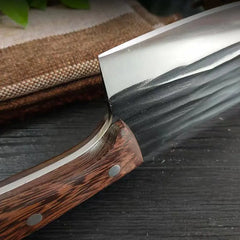 Stainless Steel Forged Chef Knife Slicing Kitchen Cleaver Butcher Cutter