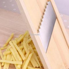 Vegetables Cutter Stainless Steel Blade Manual Chopper Potato Slicer