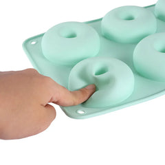 Food grade silicone donut Macaron colored round mold cookie