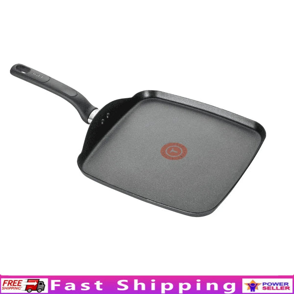 Easy Care Nonstick Griddle Thermo Spot Technology Even Heat Base