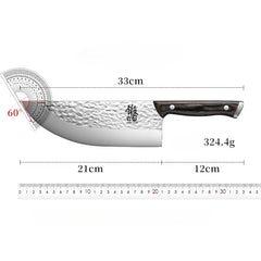 Meat cleaver Knife Kitchen Accessories Stainless steel Fixed blade knife
