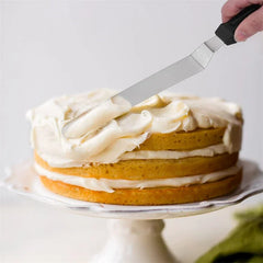 Cake Offset Spatula Stainless Steel Icing Spatula Handle Cake Spatula