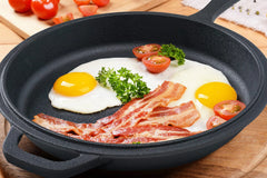 Dutch Oven Skillet Combo Cast Iron Cookware Multi Cooker Frying Pan