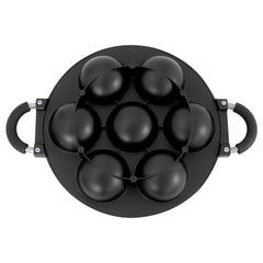 7-Hole Cake Mold Baking Pan with Handle Cake Cooking Pan Maker
