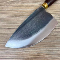 Chopper Knife Spring Steel Blade Butcher Chopping Forged Kitchen Knives
