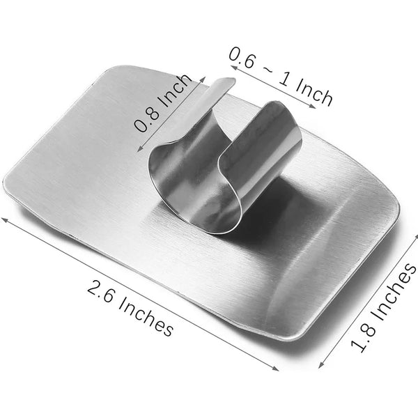 Stainless Steel Cutting Hand Guard Finger Safety Protector for Slicing