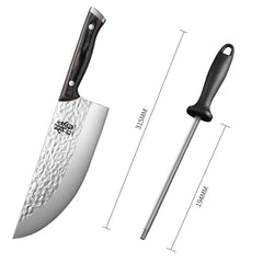Meat cleaver Knife Kitchen Accessories Stainless steel Fixed blade knife