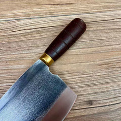 Chopper Knife Spring Steel Blade Butcher Chopping Forged Kitchen Knives