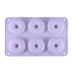 Food grade silicone donut Macaron colored round mold cookie
