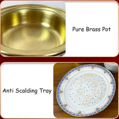 Chinese Copper Hot Pot Traditional Copper Hotpot Cooking Pot