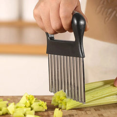 Practical Manual Wave Potato Cutter Sharp Hard Wavy Chopper