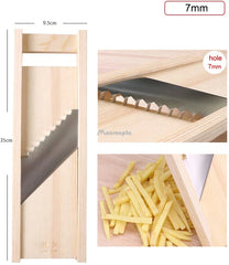 Vegetables Cutter Stainless Steel Blade Manual Chopper Potato Slicer