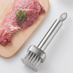 Steel Kitchen Tender Meat Needle Cooking Meat Tenderizer Tool