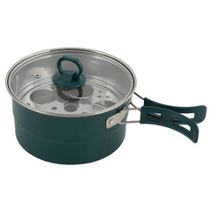 Portable Electric Hot Pot Foldable Handles Mini Hot Pot Noodle Cooker