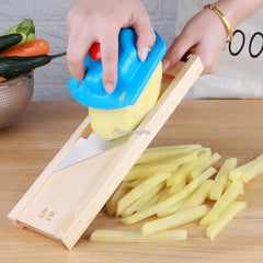 Vegetables Cutter Stainless Steel Blade Manual Chopper Potato Slicer