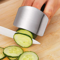 Stainless Steel Cutting Hand Guard Finger Safety Protector for Slicing