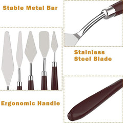 Cake Cream Spatula Set Stainless Steel Painting Kit Cake Knife Cake
