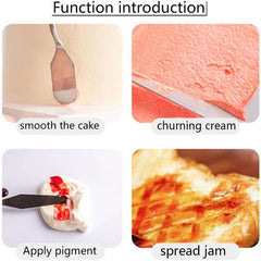 Cake Cream Spatula Set Stainless Steel Painting Kit Cake Knife Cake