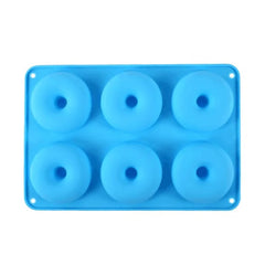 Food grade silicone donut Macaron colored round mold cookie