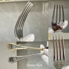 Gold Plated Stainless Steel Cutlery Set Elegant Gold Cutlery Safe