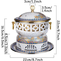 Chinese Copper Hot Pot Traditional Copper Hotpot Cooking Pot