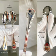 Gold Plated Stainless Steel Cutlery Set Elegant Gold Cutlery Safe