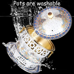 Chinese Copper Hot Pot Traditional Copper Hotpot Cooking Pot