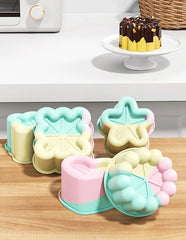 Silicone Dessert Mold Food Grade Non Stick Baking Cup for Kitchen