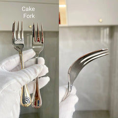 Gold Plated Stainless Steel Cutlery Set Elegant Gold Cutlery Safe