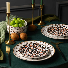 Dinnerware Set Porcelain Plates and Bowls Dishwasher & Microwave
