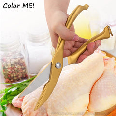 Kitchen Scissors Heavy Duty Stainless Steel Chef Knife Chicken Scissors