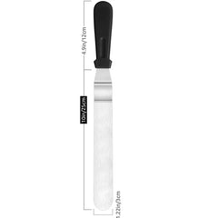 Cake Offset Spatula Stainless Steel Icing Spatula Handle Cake Spatula