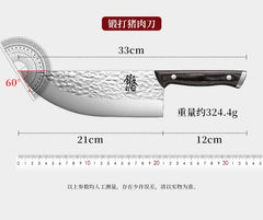 Meat cleaver Knife Kitchen Accessories Stainless steel Fixed blade knife