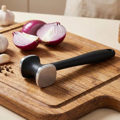 Home Stainless Steel Meat Hammer Double Meat Tenderizer Tool
