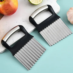 Practical Manual Wave Potato Cutter Sharp Hard Wavy Chopper